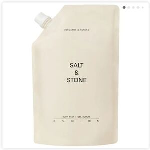 NWT Salt & Stone Bergamot & Hinoki Body Wash Refill with Niacinamide + Probiotic